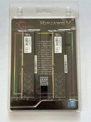 G.Skill RIPJAWS V             DDR4-3200 16GBx2 CL 16-18-18-38 F4-3200c16d-32gvk
