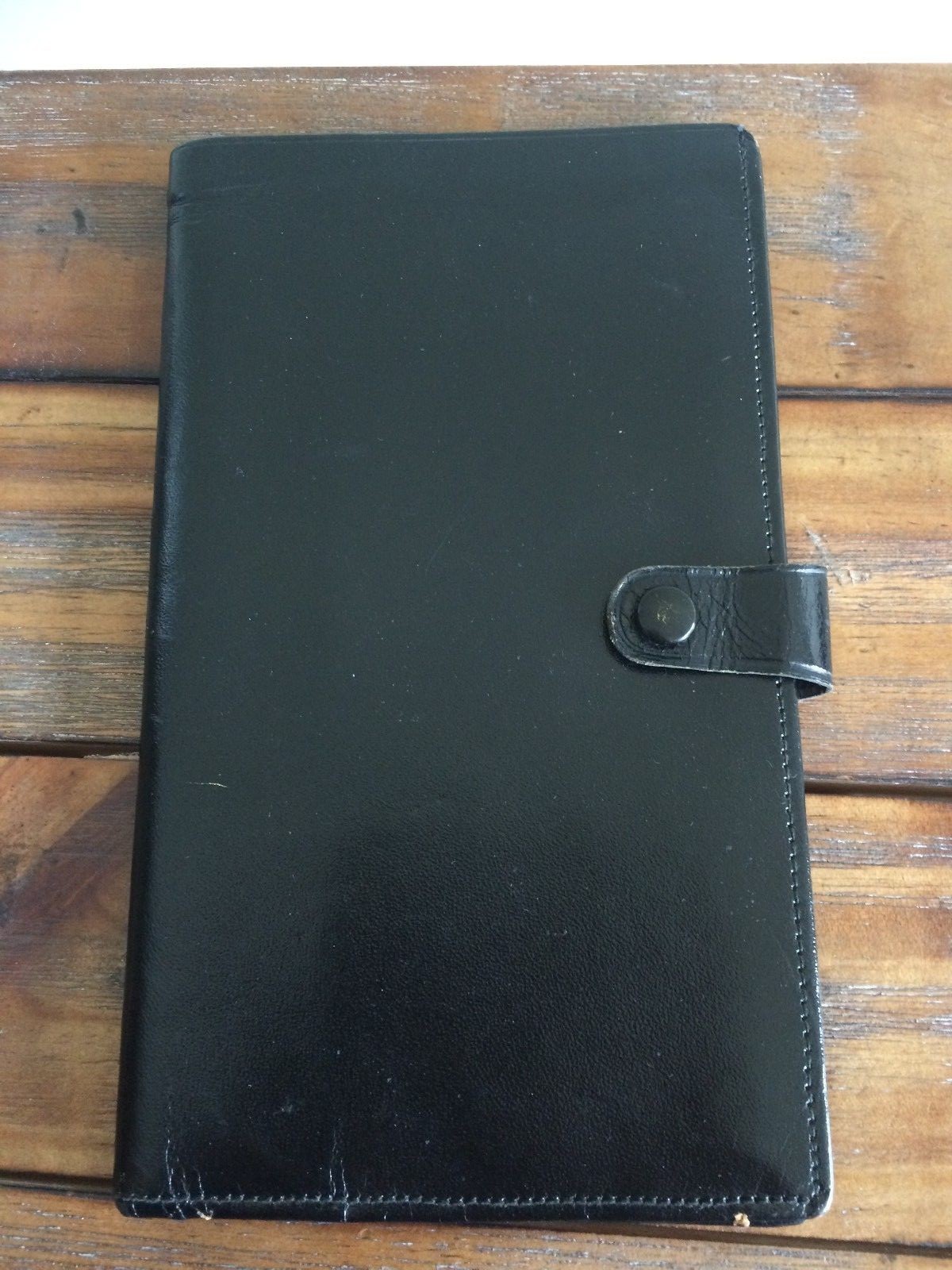Vintage Passport/Wallet Artamount Black Cowhide