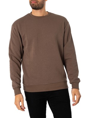 Jack & Jones Men's Bradley Sweatshirt, Brown