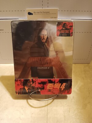 John Wick Chapter 4 1/4 Slip SteelBook [2023] Nova Media Korea - Ships Next Day