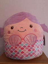 Squishmallow DENISE the MERMAID 16 pillow SquooShems Kelly Toy Squashmallows NEW | eBay