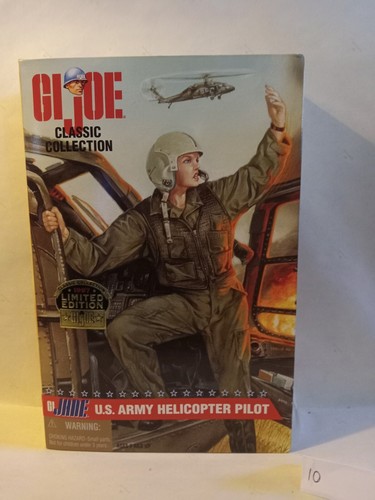 G.I. Joe Army Helicopter Pilot, First Female Figure Since