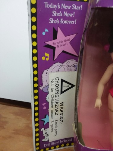 Betty Boop Fashion Doll 1986 The Boop-oop-a-doop Girl 1986 Marty Toys NIB