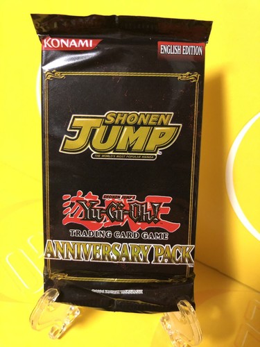 Yugioh x1 Shonen Jump Anniversary Booster Pack! Very Rare & Scarce! New In Pack!