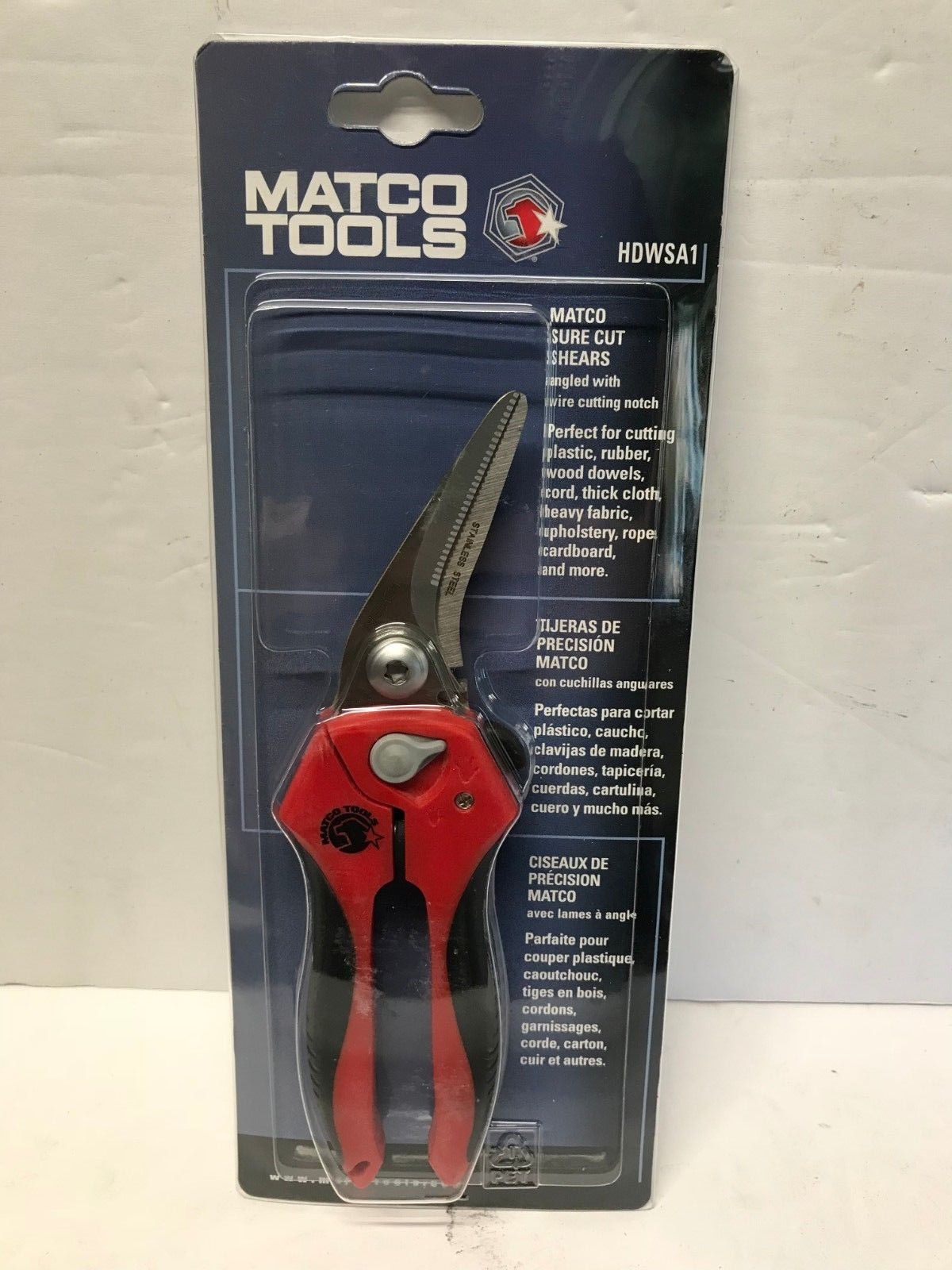 New Matco Tools Sure Cut Angled Shears Multipurpose Cutters Stainless