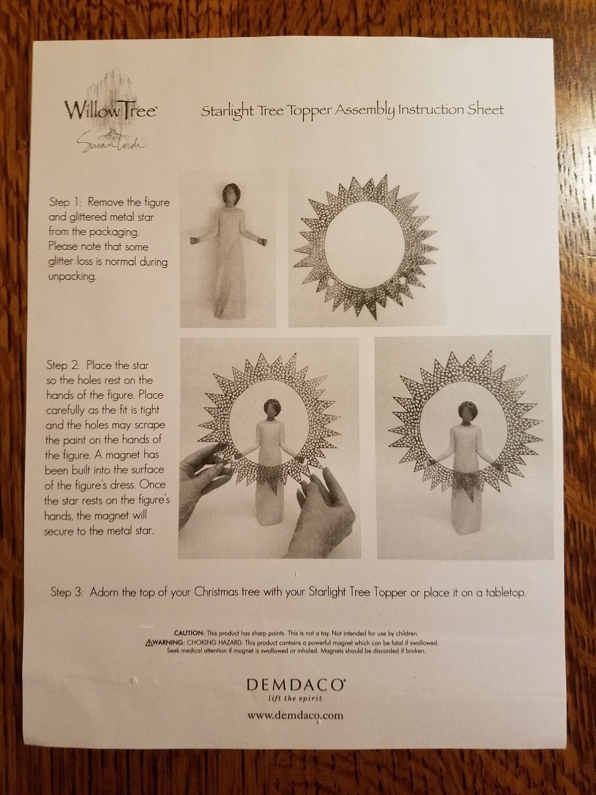 Willow Tree Starlight Tree Topper