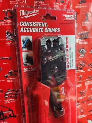  NEW  Milwaukee Ratcheting Modular Crimper