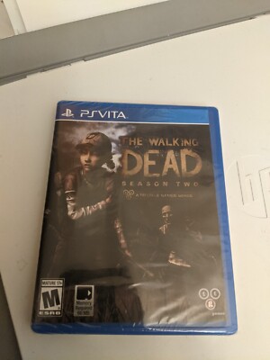 Factory Sealed, UPC Hole Punched The Walking Dead: Season 2 PS Vita Never Opened