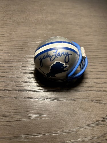 Yale Lary Autographed Pocket Helmet