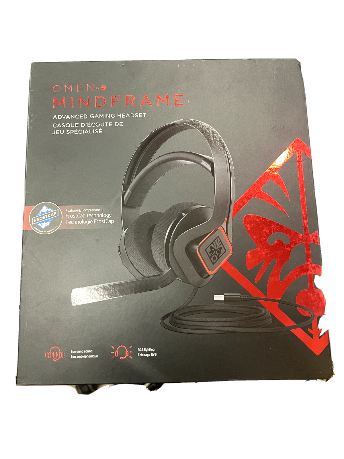 【新品未開封】OMEN Mindframe Prime ゲーミングヘッドセット Amazon.com: HP OMEN Mindframe Prime Gaming Headset with