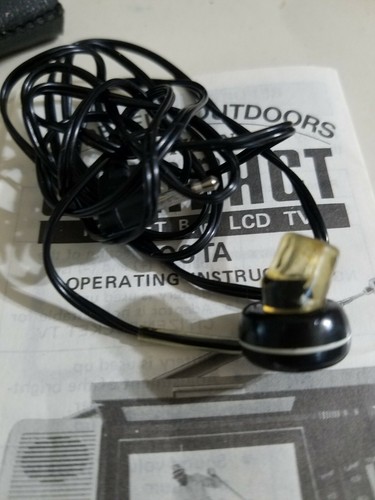 Citizen TV Portable Compact Pocket  06-TA Television Japan w case  AAA