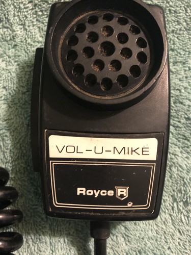 Vintage Royce CB Radio microphone 4 Pin Vol-U-Mike