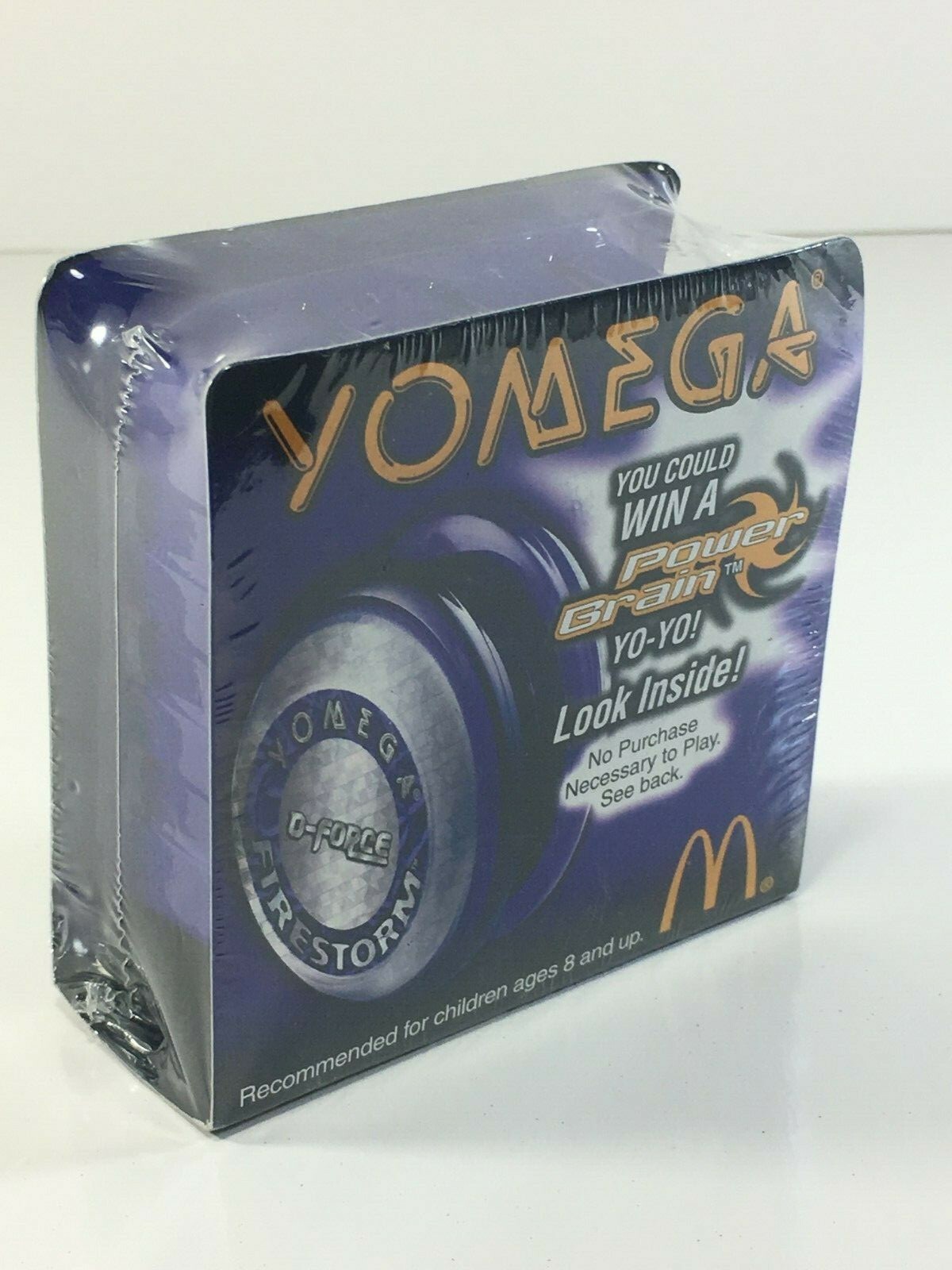 NEW Rare McDonald's 2000 Yomega Firestorm D-Force YO-YO #6 Purple