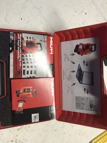 Hilti POS 180 Robotic Total Station W/ Profis Layout Software