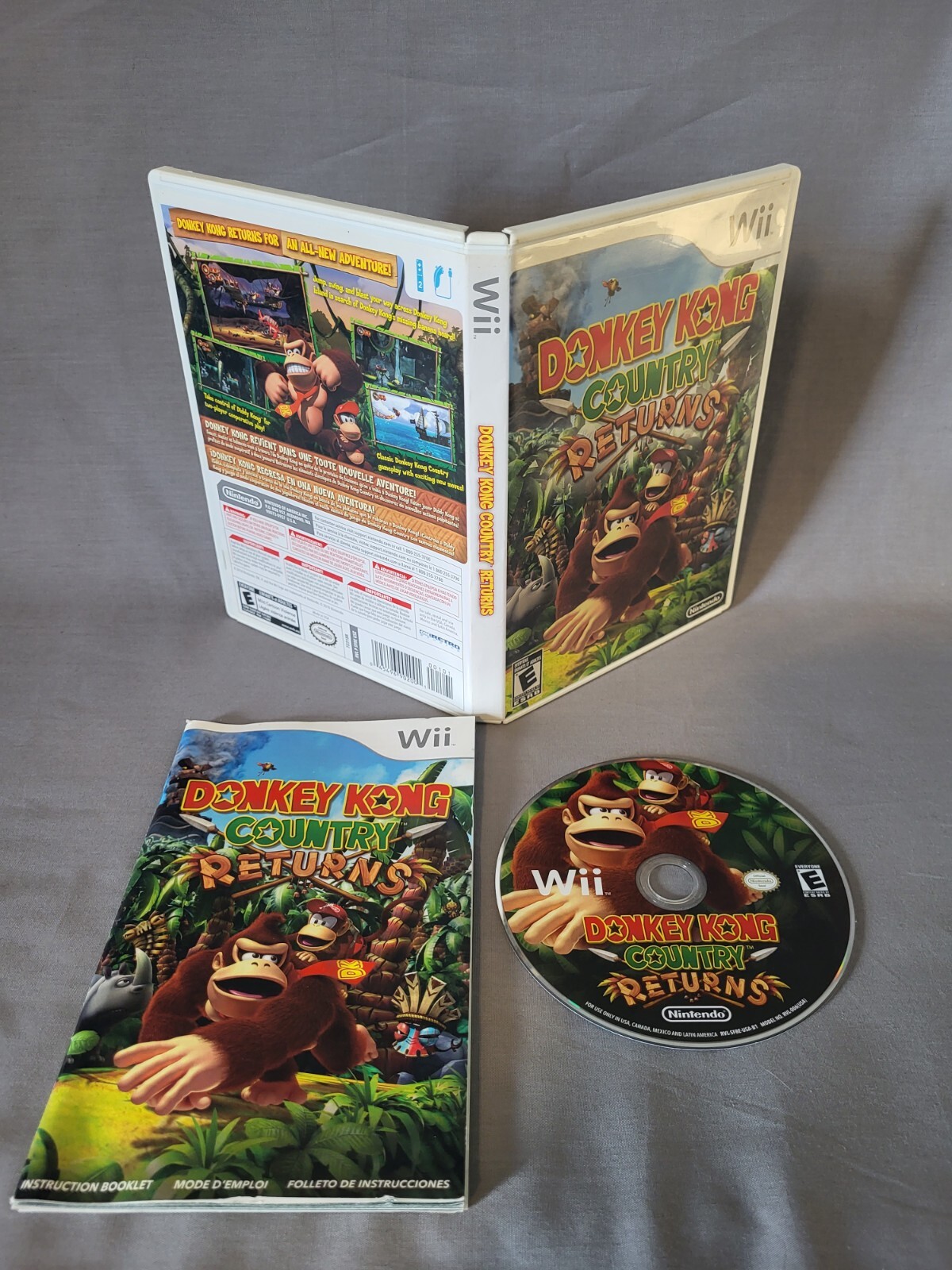 Donkey Kong Country Returns, Wii, Complete, Authentic! | eBay