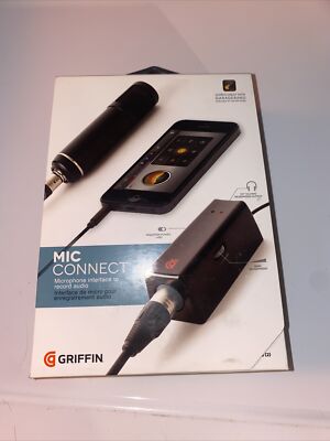 Griffin Technology MicConnect Interface To Record Audio Black GC35891 XLR Movie