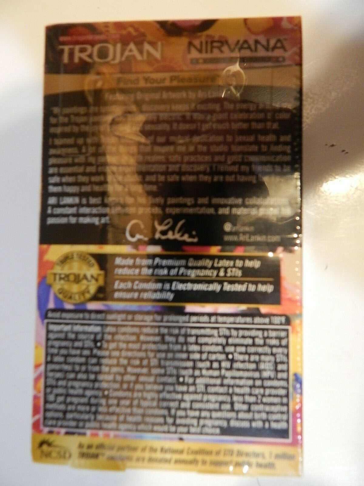 Trojan Condoms - Nirvana Collection Lubricated Condoms 10 count Exp. 2020 Latex