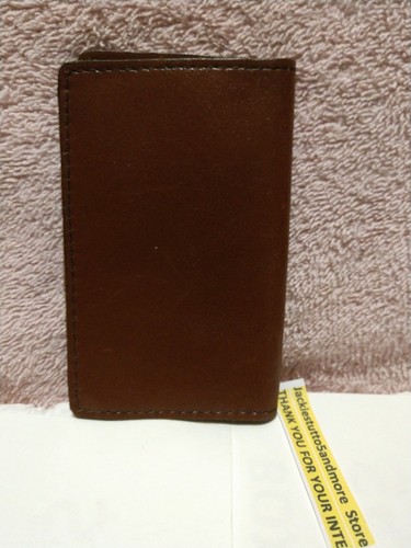 Fashion Practical Leather Business Credit ID Card Holder Case Wallet Tan