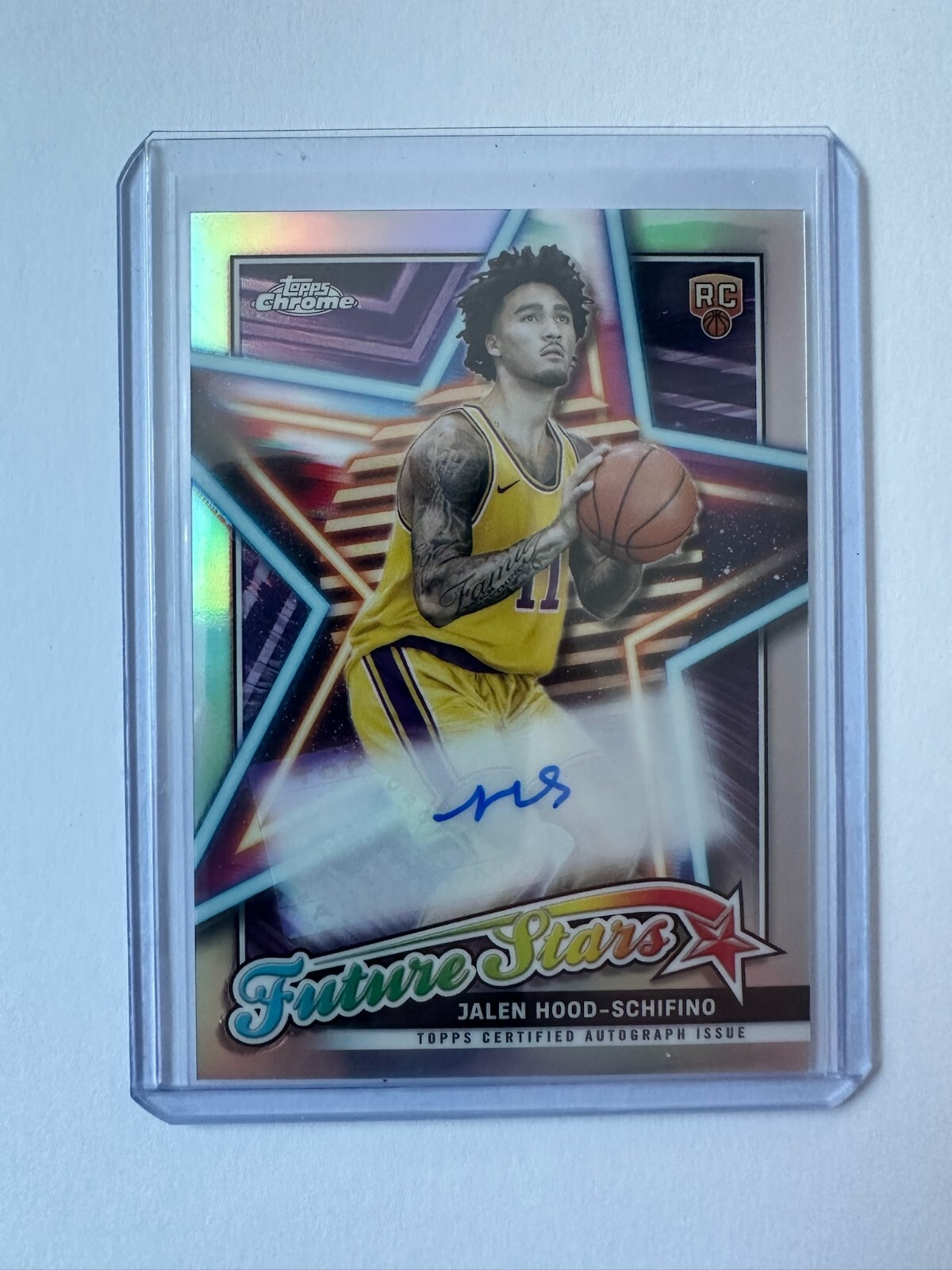 2023-24 Topps Chrome Basketball Jalen Hood-Schifino Future