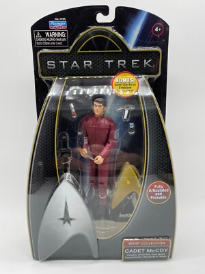 Star Trek Warp Collection 6'' Cadet McCoy Playmates Action Figure, Sealed