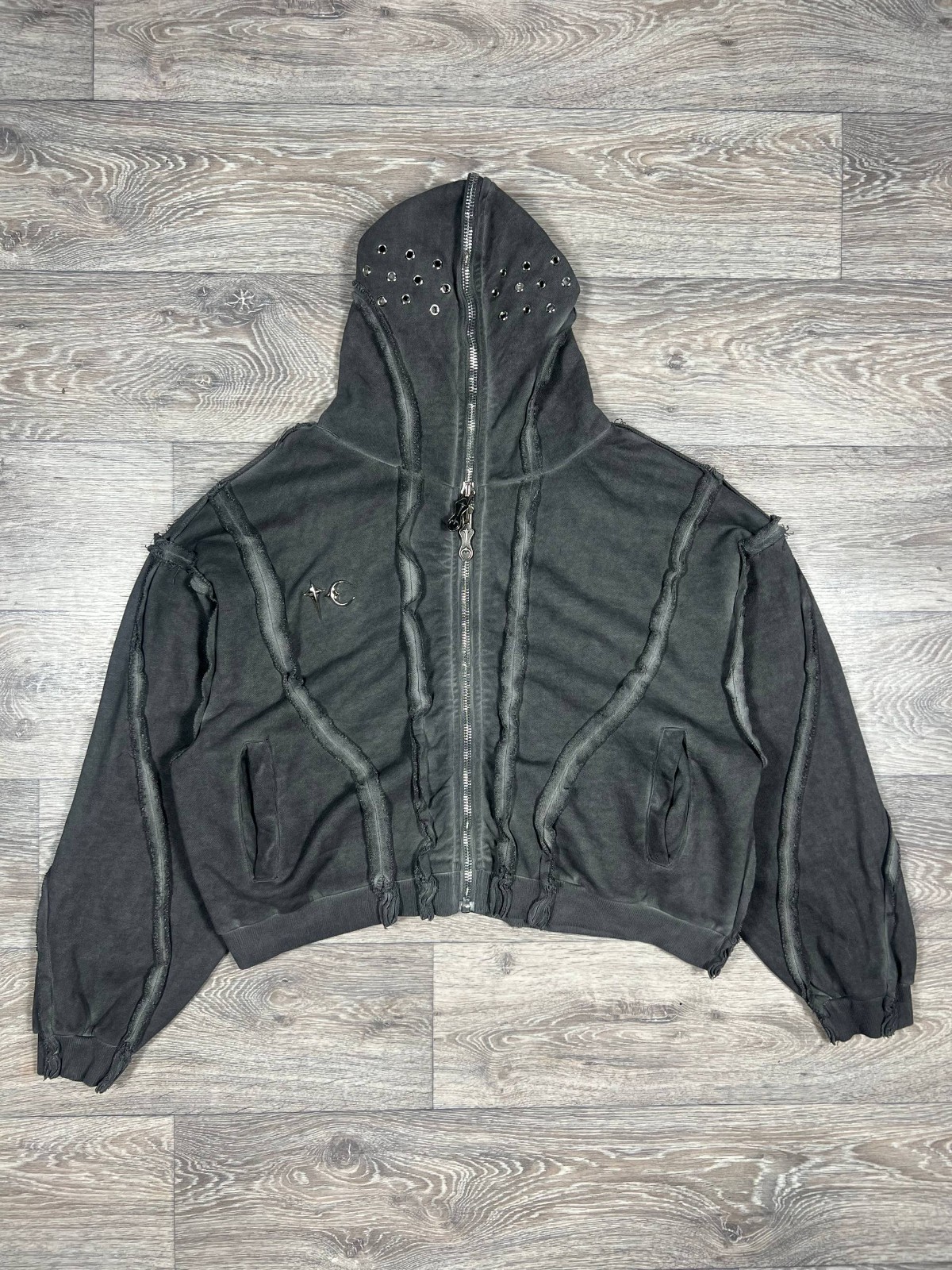 Thug Club Gladiator Zip-up Hoodie パーカー Thug Club_Bulk Shoulder