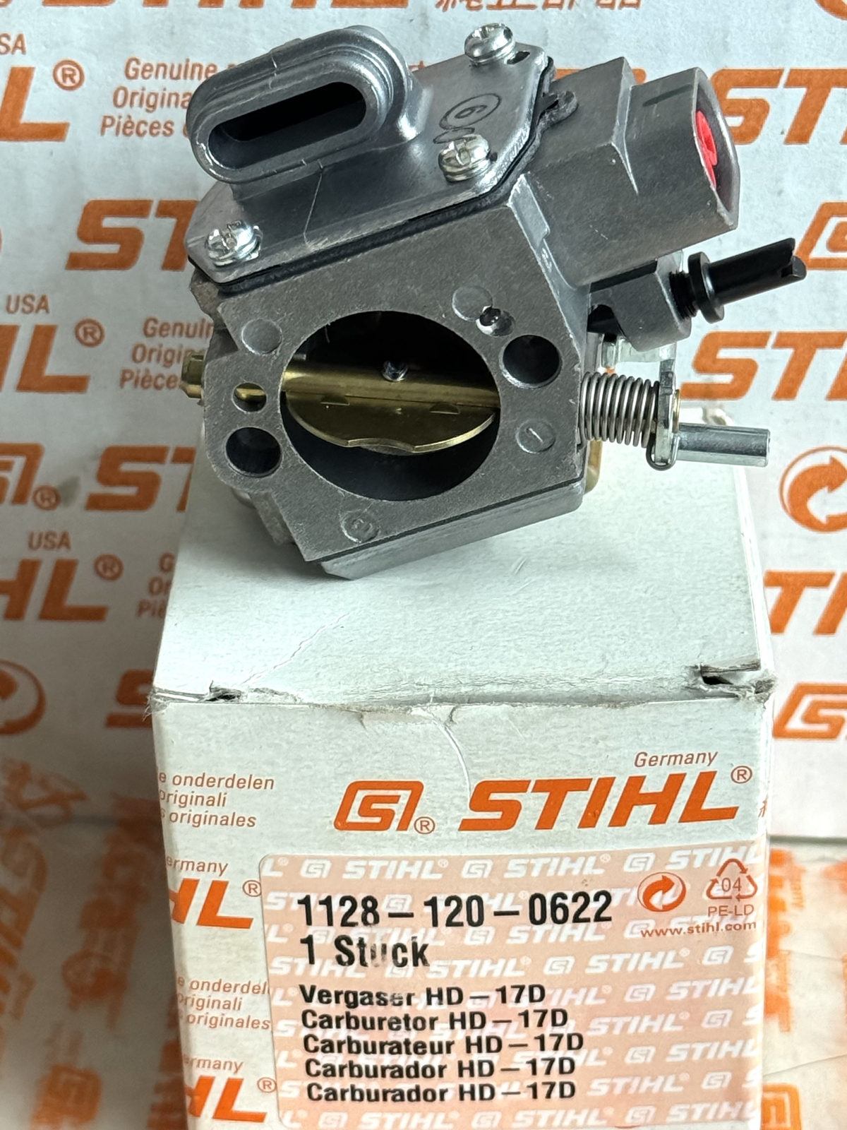 STIHL OEM WALBRO CARBURETOR 1128 120 0622 HD-17D 044 R 046 MS440 460 HD-14 HD-15 - Picture 1 of 9