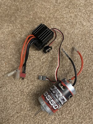 NEW: CEN Racing WP-1040-BRUSHED 1/10 ESC w/ TORQ RS550 Motor from 450 Dually