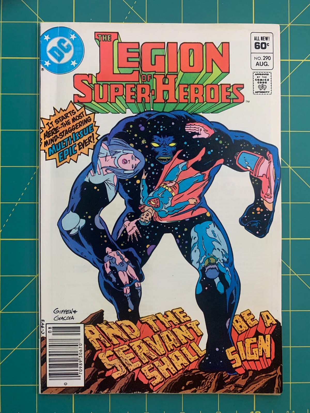 Legion of Super-Heroes #290 - Aug 1982 - Vol.2 - Newsstand