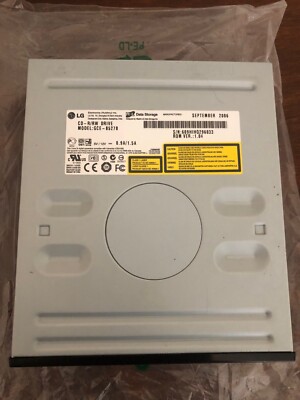 GCE-8527B-BLACK LG Drive CD-RW 52X32X52X IDE Black