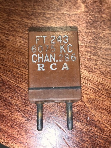 Vintage WWII US military FT 243 Radio Oscillator Crystal Vintage WWII US military FT 243 Radio Oscillator Crystal