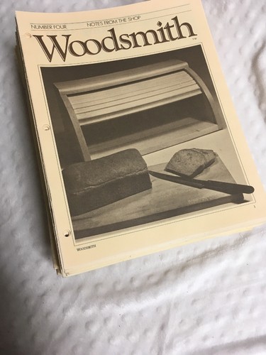 Woodsmith Magazines    Issues 1 – 54    Years 1979-1988 - Woodworking Tools
