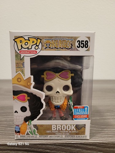 Funko POP One Piece Brook 358 NYCC 2018 Exclusive 100