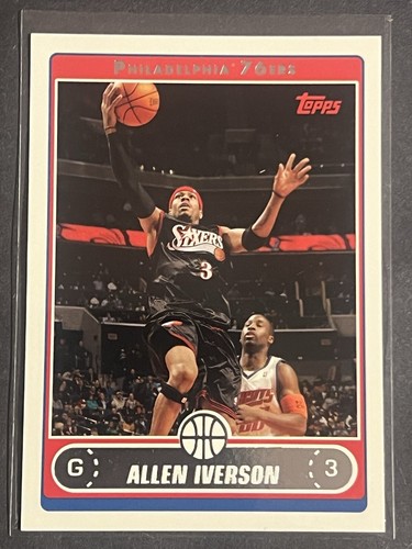 2006-07 Topps Allen Iverson Philadelphia 76ers #200 | eBay