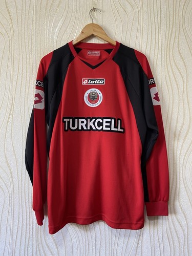 ANKARA HOME FOOTBALL SHIRT SOCCER JERSEY LOTTO LONG SLEEVE