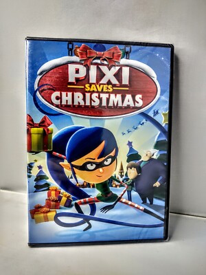 Pixi Saves Christmas DVD 2016 Holiday Cartoon Family Kids Movie