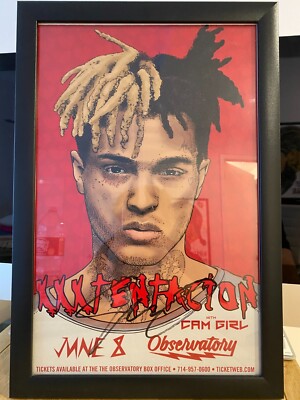 Rapper X-XXXTentacion 17 Poster Classic Vintage Posters HD