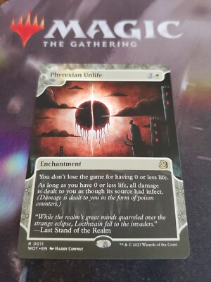 Mtg. 2x Phyrexian Unlife. Wilds of Eldraine. Nm