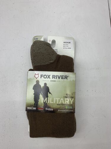 Fox River Military Fatigue Fighter OTC Compression Socks-Coyote Brown-MPN #6036