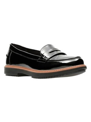 

КОЛЛЕКЦИЯ CLARKS Женские лоферы без шнурков Raisie Eletta с черным ремешком, Черный, 26137466