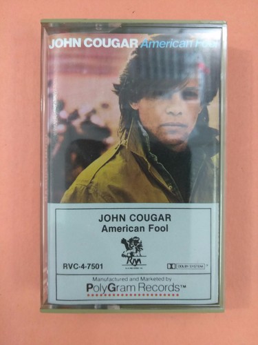 JOHN COUGAR MELLENCAMP American Fool RVC47501 Cassette Tape