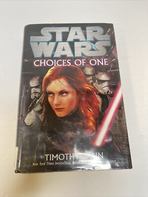 STAR WARS Choices of One - Timothy Zahn First Edition 1st Printing Hardcover