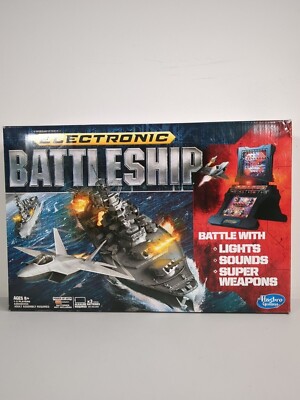 Electronic Battleship Hasbro Family Board Game 2012 Edition