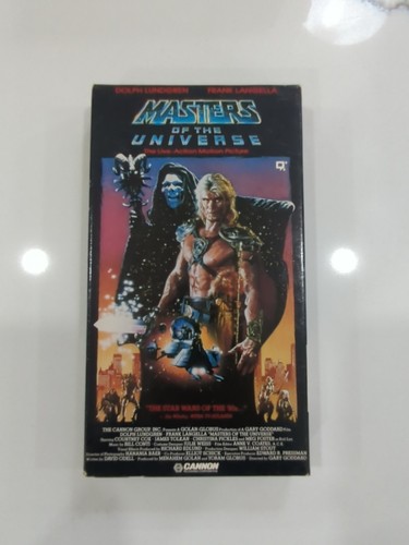 Vintage 1987 Masters of the Universe VHS Dolph Lundgren