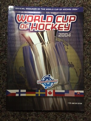 World Cup Of Hockey 2004 Official Program, Game Day Edition   