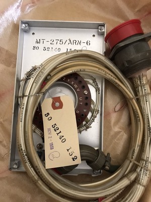 MT-275/ARN-6 ADF Tuning Mechanism And Cable. Vintage! NOS . Free Shipping!