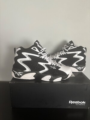 Rare New Reebok Mobius OG 'Black White' Size 9.5