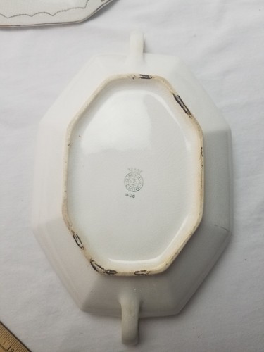 Clinchfield China Gravy Tureen Rare Antique