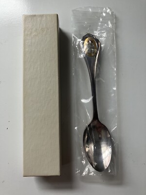 NE Limited Edition Art of Berta Hummel First Christmas Spoon ~ New Sealed