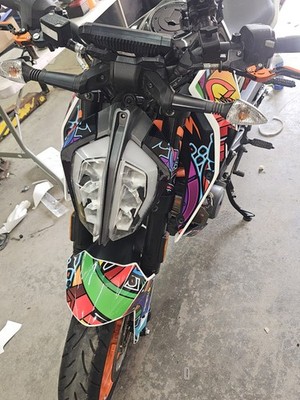 KTM 125 200 250 390 DUKE カウル一式 オリジナルデカール KTM 125 200 250 390 DUKE カウル一式 オリジナルデカール KTM