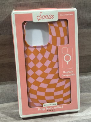 Sonix iPhone 15 Pro Max Case with MagSafe - Checkmate Pink